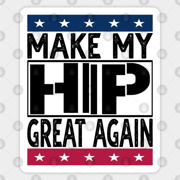 Hip Surgery Magnet by Medical Surgeries